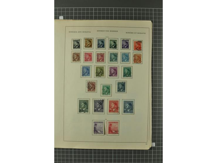 1914/45, Abstimmungsgebiete, Besetzung I. WK. und II. WK, vorwiegend gestempelte Sammlung ab Allenstein mit u.a. Mi.-Nr. 11 I