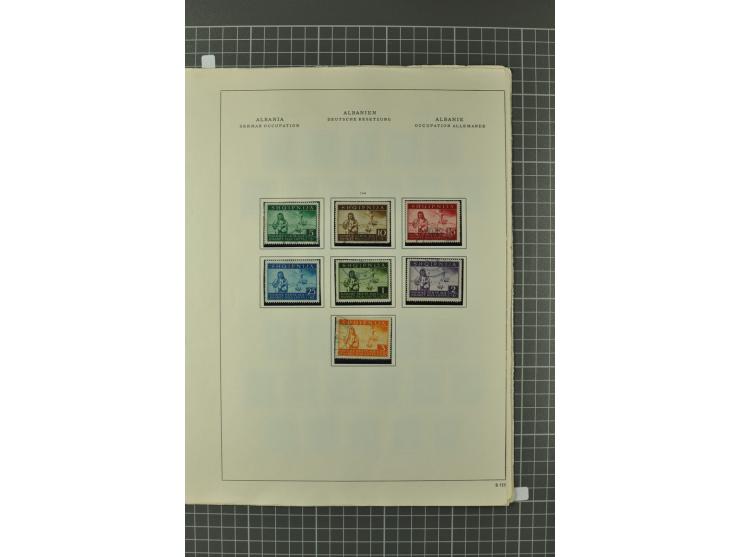 1914/45, Abstimmungsgebiete, Besetzung I. WK. und II. WK, vorwiegend gestempelte Sammlung ab Allenstein mit u.a. Mi.-Nr. 11 I