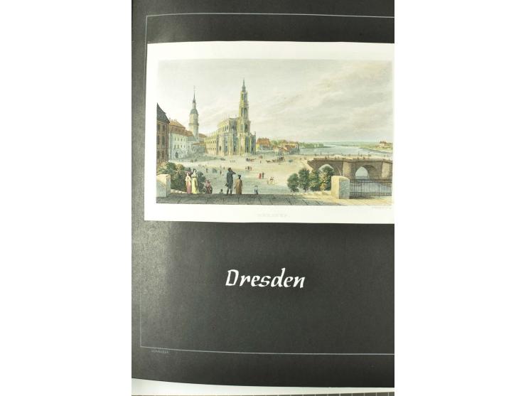 1790/1900 (ca.), ungewöhnliche 3bändige Sammlung, nach Orten aufgebaut, meist Vorphila und Privatpost mit einigen besseren Be