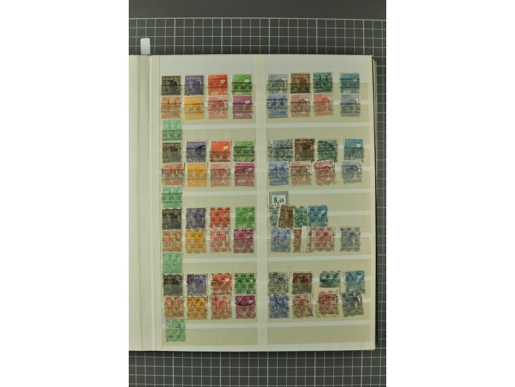 1945/59, ungebrauchte, postfrische und gestempelte Sammlung mit einer Vielzahl an guten Werten, dabei Franz. Zone sowie Bunde