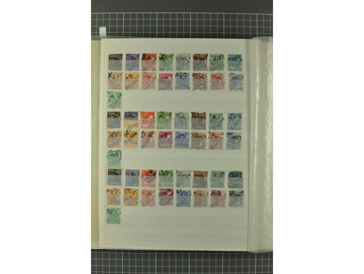1945/59, ungebrauchte, postfrische und gestempelte Sammlung mit einer Vielzahl an guten Werten, dabei Franz. Zone sowie Bunde