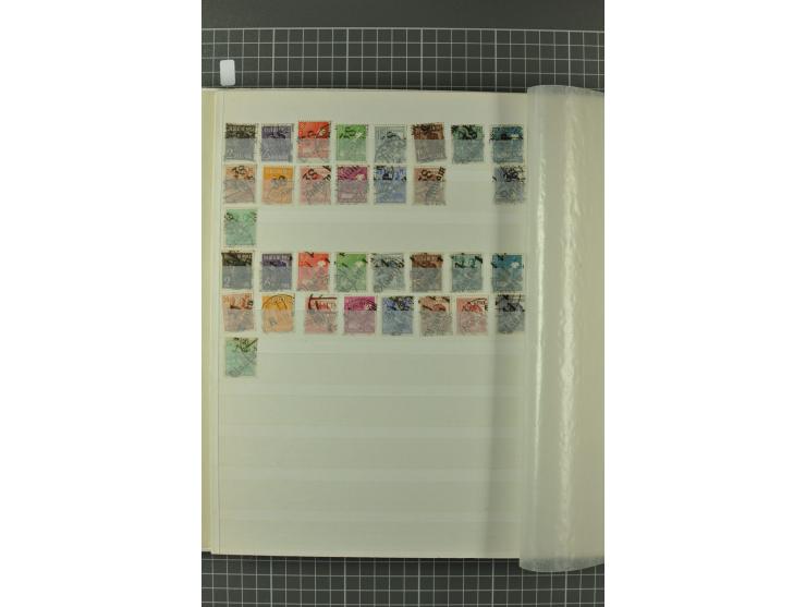 1945/59, ungebrauchte, postfrische und gestempelte Sammlung mit einer Vielzahl an guten Werten, dabei Franz. Zone sowie Bunde
