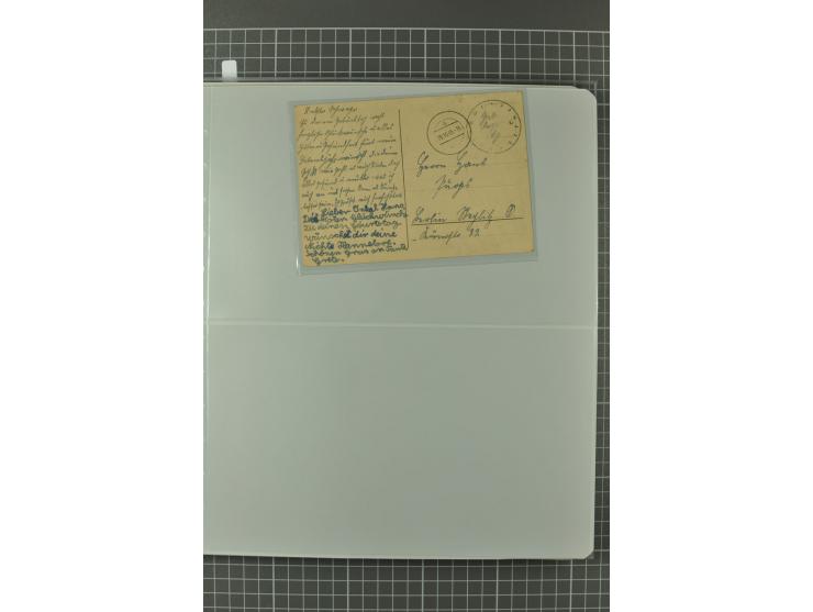 1945/48, umfangreiche Sammlung Altdöbern bis Wurzen mit ca. 280 Briefen, Karten und Ganzsachenkarten inkl. Barfreimachung und