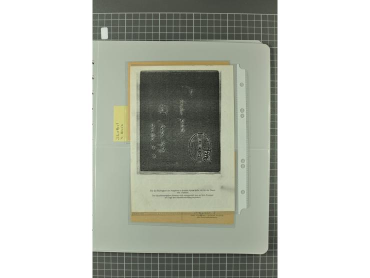 1945/48, umfangreiche Sammlung Altdöbern bis Wurzen mit ca. 280 Briefen, Karten und Ganzsachenkarten inkl. Barfreimachung und