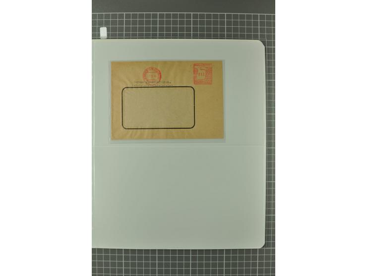 1945/48, umfangreiche Sammlung Altdöbern bis Wurzen mit ca. 280 Briefen, Karten und Ganzsachenkarten inkl. Barfreimachung und