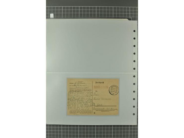1945/48, umfangreiche Sammlung Altdöbern bis Wurzen mit ca. 280 Briefen, Karten und Ganzsachenkarten inkl. Barfreimachung und
