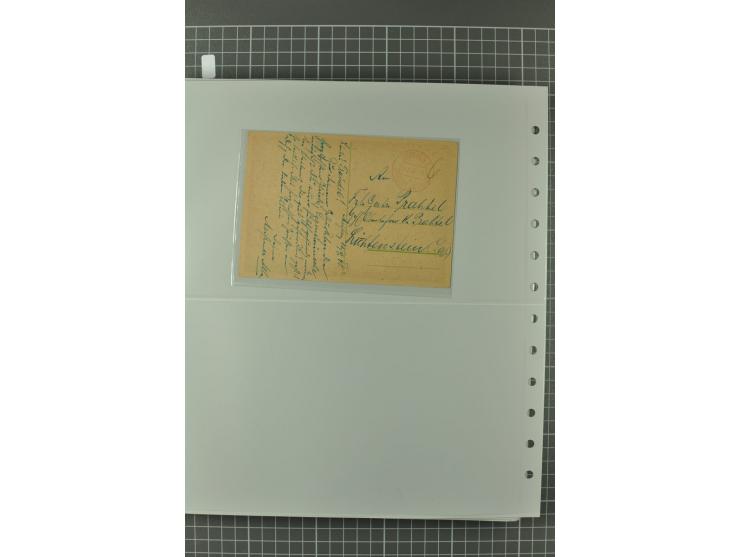 1945/48, umfangreiche Sammlung Altdöbern bis Wurzen mit ca. 280 Briefen, Karten und Ganzsachenkarten inkl. Barfreimachung und