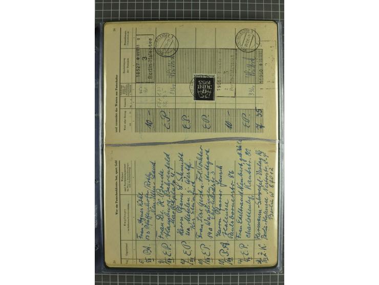 1953, Briefe-Sammlung "Volksaufstand 17.Juni" mit 35 Briefen und Karten, dabei Einzel- und Mehrfachfrankaturen, Luftpost, Por