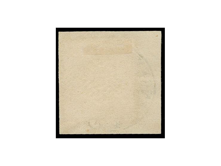 1 Gr. karmin mit seltenem Prägefehler "senkrecht ausgefallene Prägung links", Feld 143, mit Preußen-DKr. "LANGENWEDDINGEN 7 1