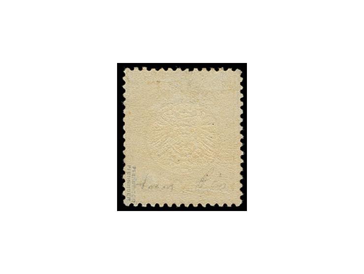 2 ½ Gr. rötlichbraun, ungebraucht, farbfrisch, deutlich geprägt und gut gezähnt, tadellos, doppelt sign. Pfenninger, Fotoatte