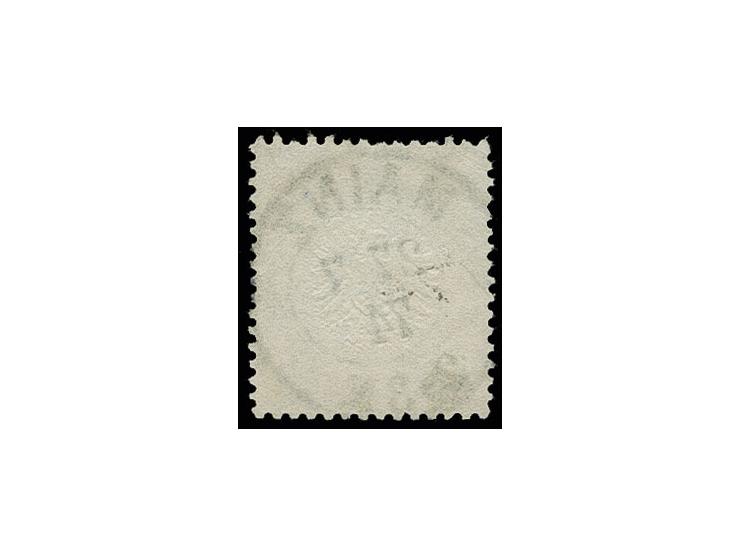 18 Kr. ockerbraun mit nahezu zentrischem EKr. "MAINZ 27.7.74", oben etwas uneben gezähnt und bis auf leichte Eckbugspuren in 
