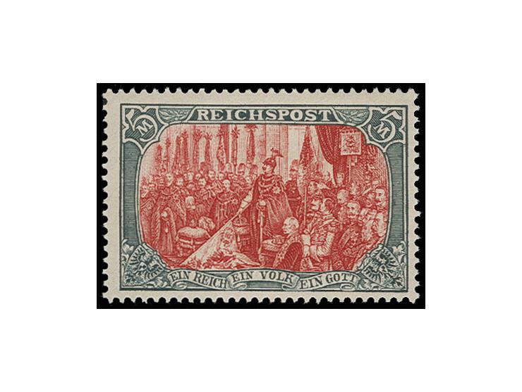 5 M. in Type II, postfrisch, Kabinett Fotoattest Jäschke-L. BPP (Mi. 1.800,-)