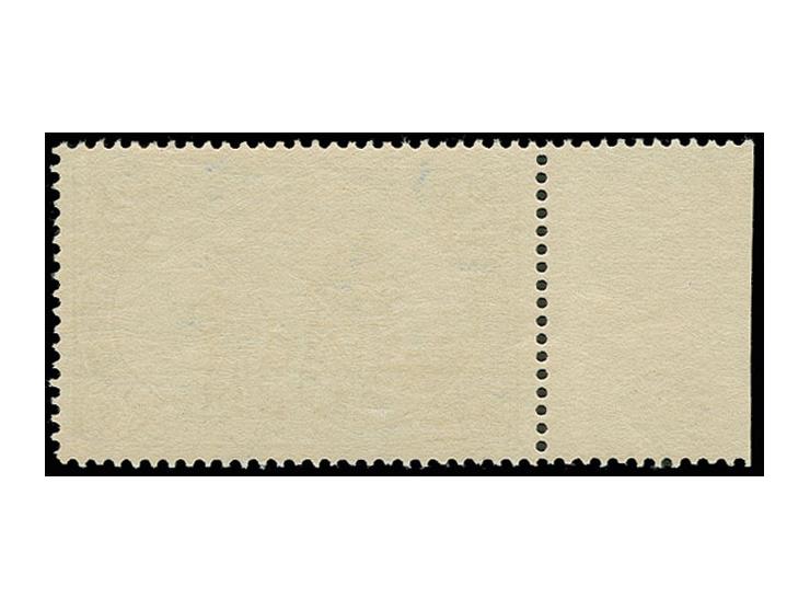 2 M. lateinisch, linkes Randstück, postfrisch, in der Zähnung gefaltet, sonst einwandfrei (Mi. 500,-)