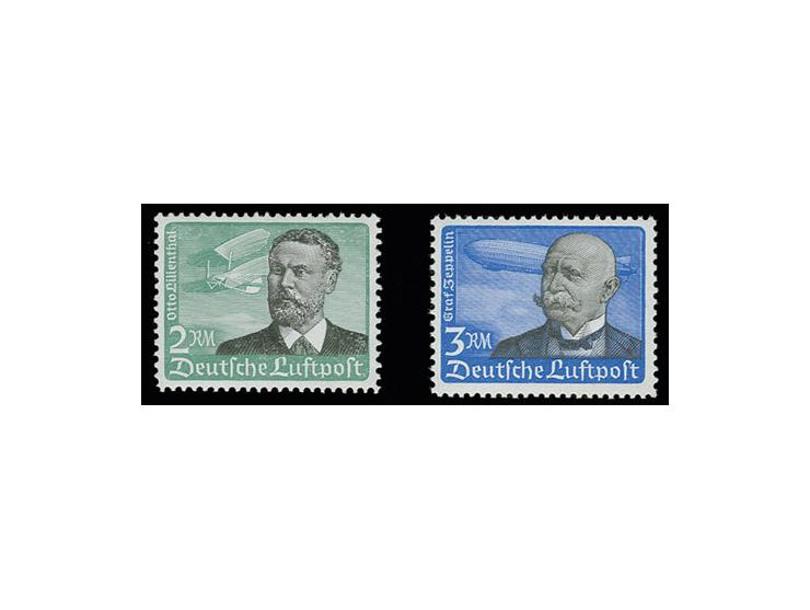 2-3 M., postfrisch, Kabinett, je Fotoattest Schlegel BPP
