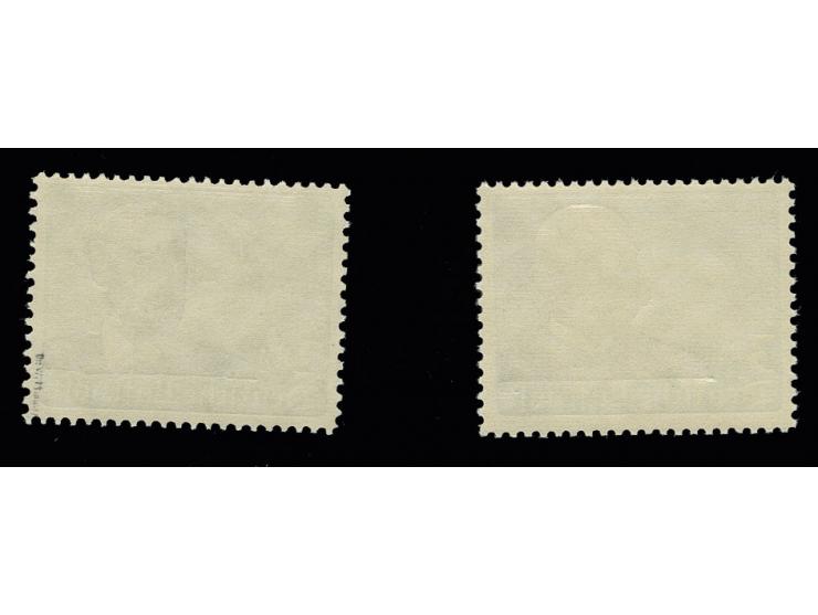 2-3 M., postfrisch, Kabinett, je Fotoattest Schlegel BPP