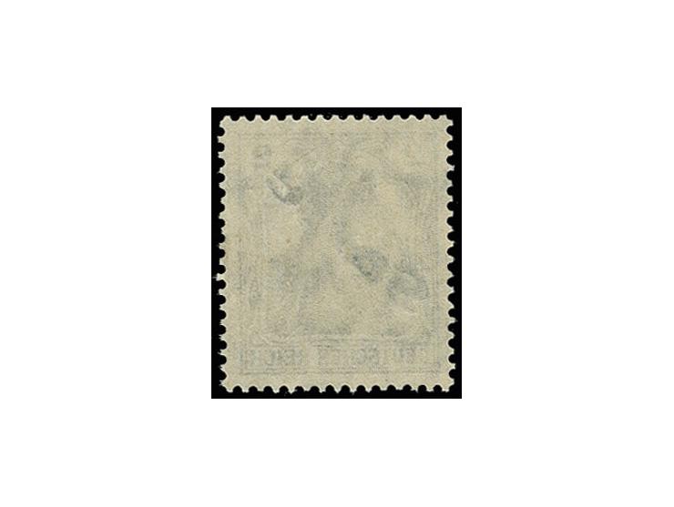 2 Pf. mit Probeaufdruck "SARRE" diagonal, ungebraucht, Fotoattest Braun BPP