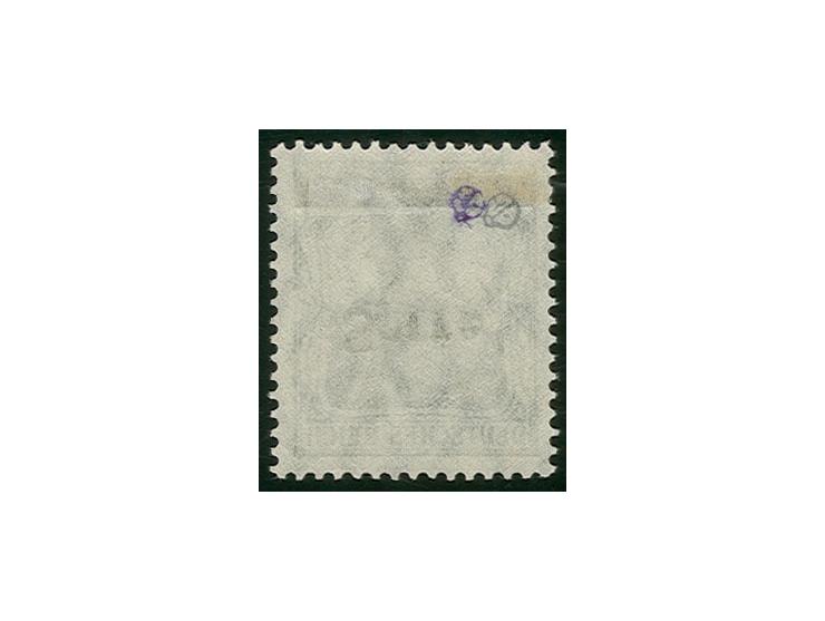 Aufdruck Type I: 2 Pfg. mit kopfstehendem Aufdruck, ungebraucht, Pracht, mehrfach sign. und Fotobefund Ney BPP (Mi. 400,-)