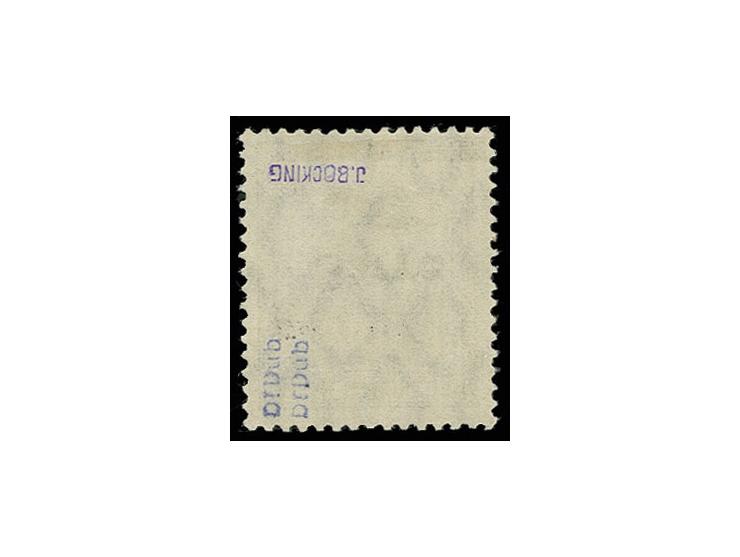 2½ Pfg. mit kopfstehendem Aufdruck, ungebraucht, Pracht, sign. Dr. Dub und Böcking sowie Fotobefund Ney BPP (Mi. 450,-)