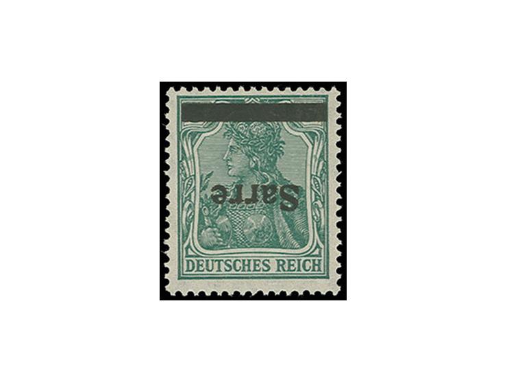 5 Pfg. mit kopfstehendem Aufdruck, postfrisch, Kabinett, Fotoattest H. Ney BPP