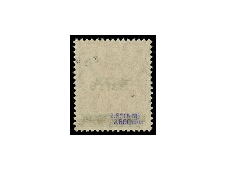 10 Pfg., doppelter Aufdruck, ungebraucht, signiert J. Böcking. (Mi. 900,00)
