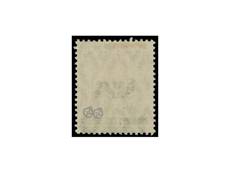 10 Pfg., doppelter Aufdruck, ungebraucht, signiert Dr. Dub (Mi. 900.-).