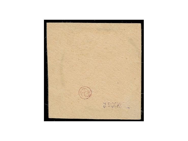 80 Pfg. mit Stempel "GERSWEILER 16.2.20" auf Briefstück, Pracht, sign. Böcking und Fotobefund Braun BPP