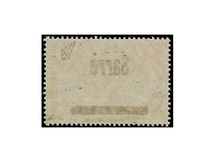 1 M., kopfstehender Aufdruck, ungebr. signiert Calves, Fotoattest Braun BPP (Mi.: 900,00)