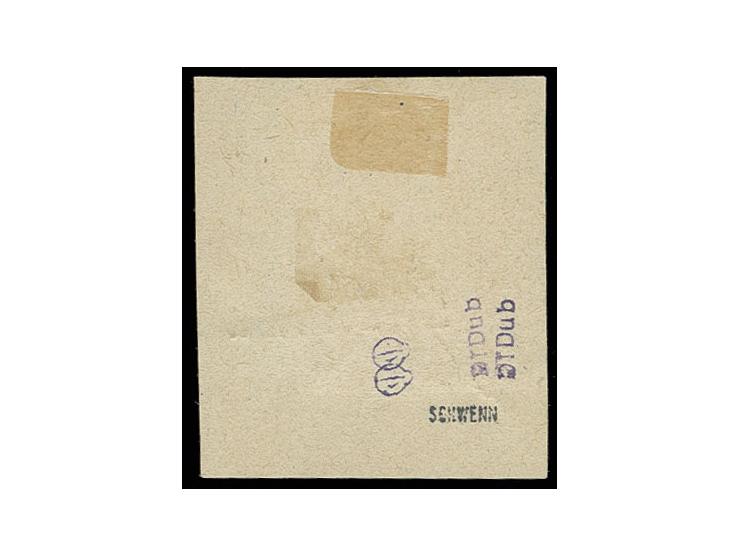2½ Pfg. olivgrau mit sauberem Stempel "ST. WENDEL 5.4.20" auf Briefstück, Pracht, sign. Dr. Dub und Fotoattest Braun BPP (Mi.