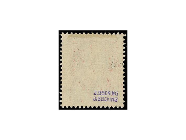 10 Pfg., doppelter Aufdruck, ungebraucht, signiert Böcking, Mi. 400.-