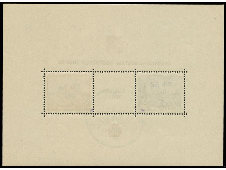 Bratislava-Block mit Sonderstempel, einwandfrei, private Signatur und Fotoattest Brunel