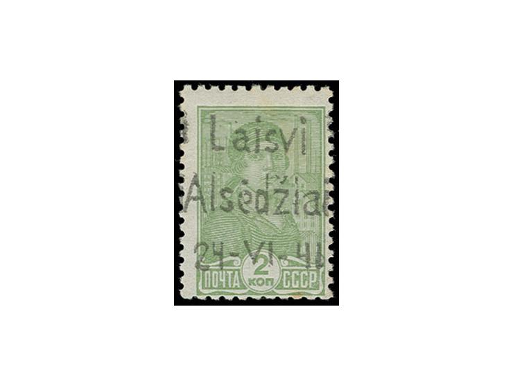 1941, 2 K. hellgrün, postfrisch, minimal stockig, sonst einwandfrei, sign. Dub und Fotoattest Krischke