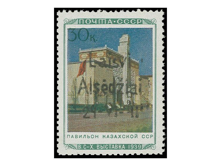 Kasachische SR 30 K., postfrisch, Kabinett, sign. Keiler und J.G. sowie Fotoattest Krischke