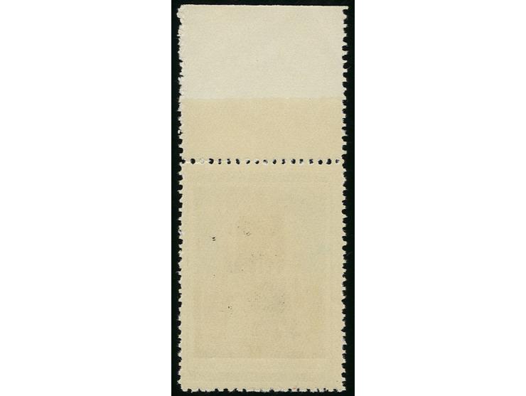 Pavillon 30 K. mit Oberrand, Type III mit Aufdruckfehler "Te1siai statt Telsiai", postfrisch, Kabinett, Fotoattest Krischke B