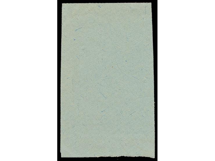 Pavillon 60 K., Type I mit Unterrand mit Stempel "(TEL)SIAI  VIII.41" auf Briefstück, Kabinett, Fotoattest Krischke