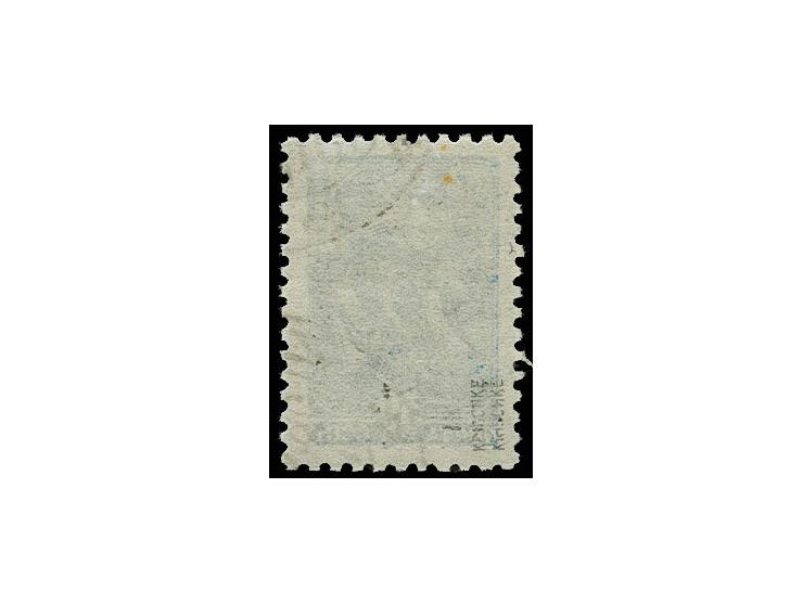 1941, schwarzer Aufdruck: 30 K. mit doppeltem Aufdruck in Type I, sauber gestempelt, Pracht, sign. Krischke