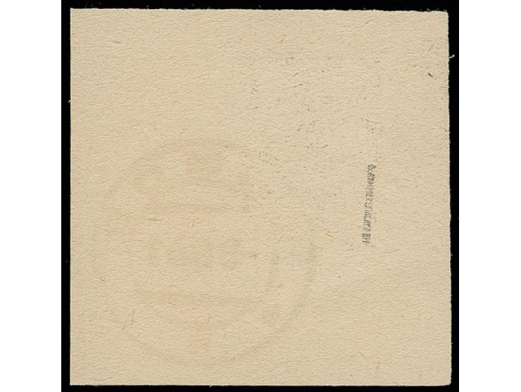 30 K. als Probedruck mit Aufdruck "Pleskau" mit Stempel "PSKOW 9.9.41" auf Briefstück, Kabinett, sign. Gachot und Dr. Rommers