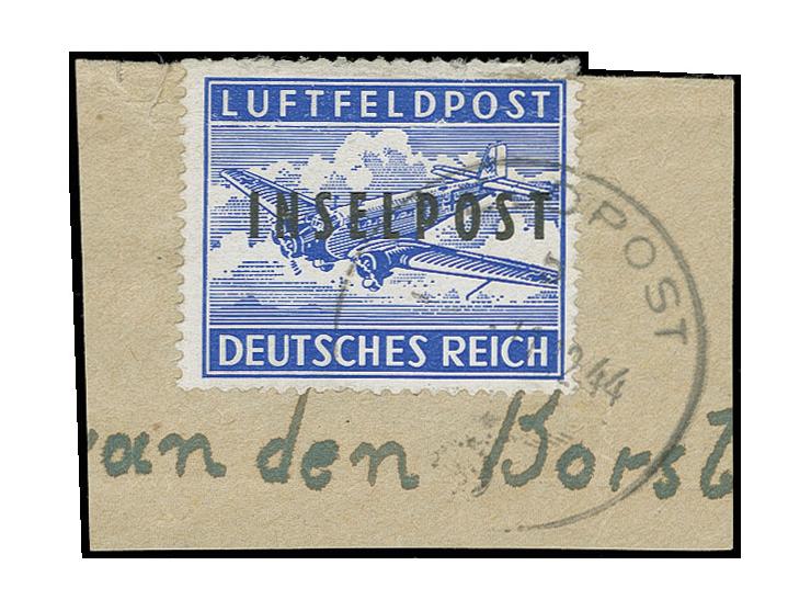 dito, mit Normstempel "b 11.12." auf Briefstück, Marke oben rechts fehlerhaft durch Randklebung, sign. Mogler BPP und Fotoatt