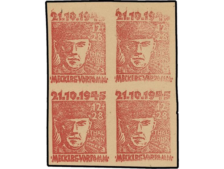 12 Pfg. ungezähnt als Probedruck, ohne Gummi, sign. Thom BPP