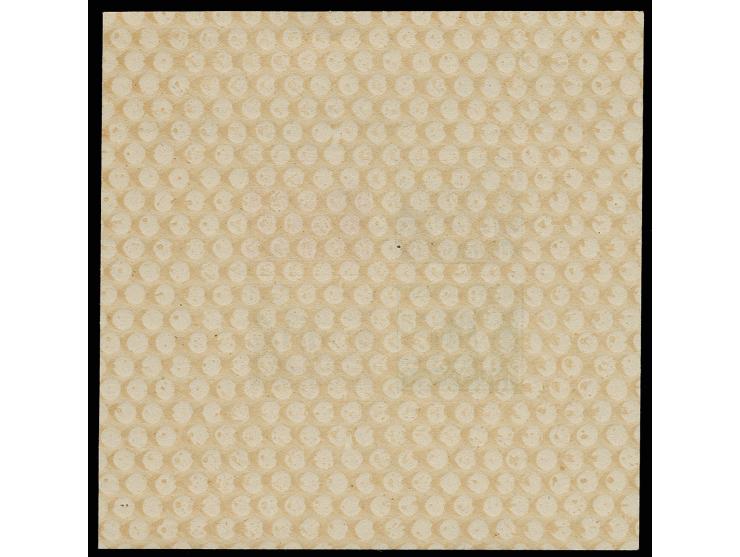1946, Brückenbau-Block auf dünnem Papier in Type I, postfrisch, Fotoattest Ströh BPP
 