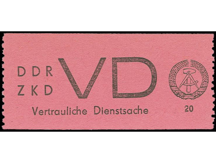 20 Pfg., postfrisch, sign. Weigelt BPP