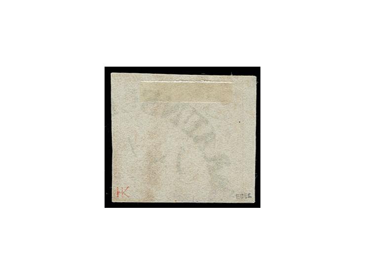 1852, 1 Sgr. rosa, allseits breitrandig und farbfrisch mit sauber aufgesetztem blauem Halbkreisstempel von Braunschweig, Kabi