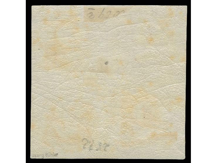 1859, 2 Sgr. dunkelrosarot im 4er-Block, allseits vollrandig und farbfrisch, ungebraucht mit Originalgummi, an einer Stelle g