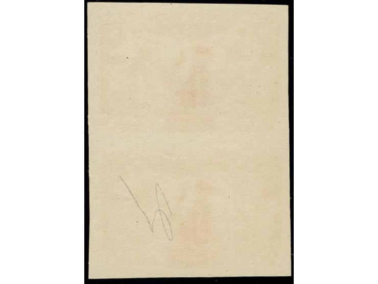 20 kop. imperforated vertical pair, unhinged mint