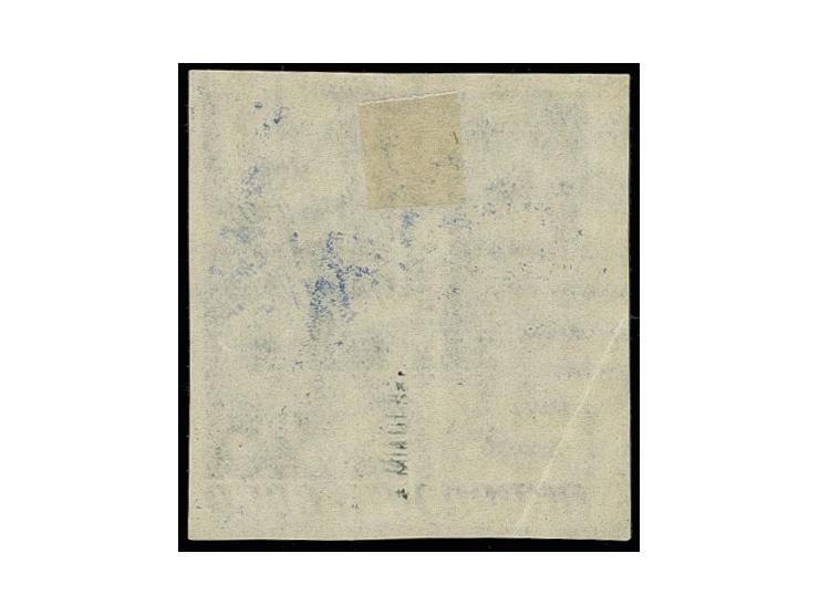1935, Stratosphere disaster 20 kop.,  imperforated proof in lilac, unused, corner fold, certificate Mikulski