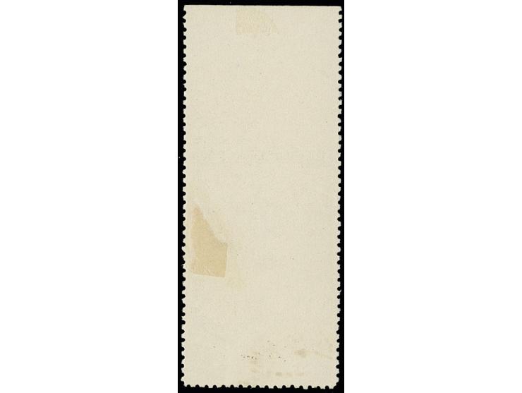Trans-Polar-Flight 10 kop. from the top sheet margin, imperforated at top, used