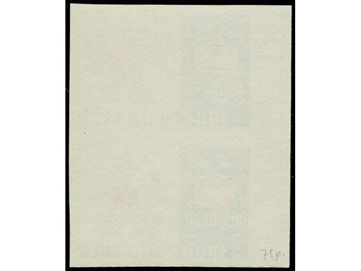 1964 Winter Olympic Games 6 kop. showing variety missing black colour, unhinged mint