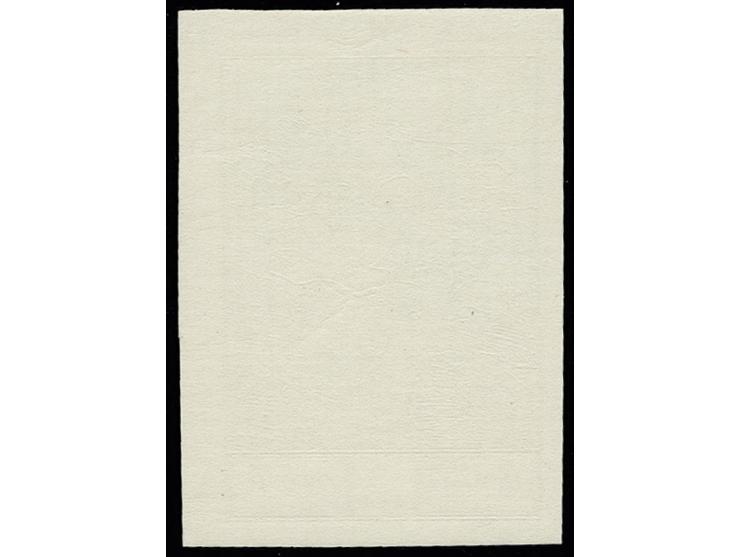 Caucasus Flowers 2 kop. imperforated with part of neighbouring stamp, unhinged mint