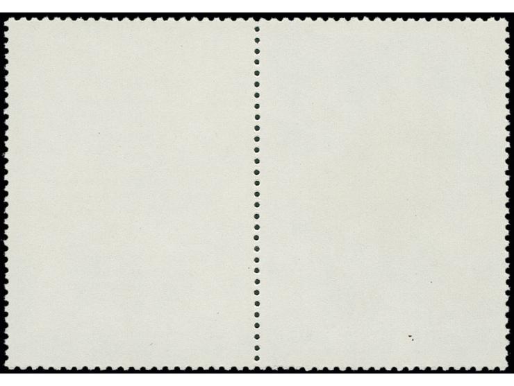 15 kop. with tab, showing variety 'colour gold missing', unhinged mint
