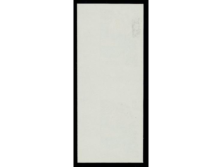 5 kop., vertical gutter pair wit left sheet margin and two register marks, imperforated, unhinged mint