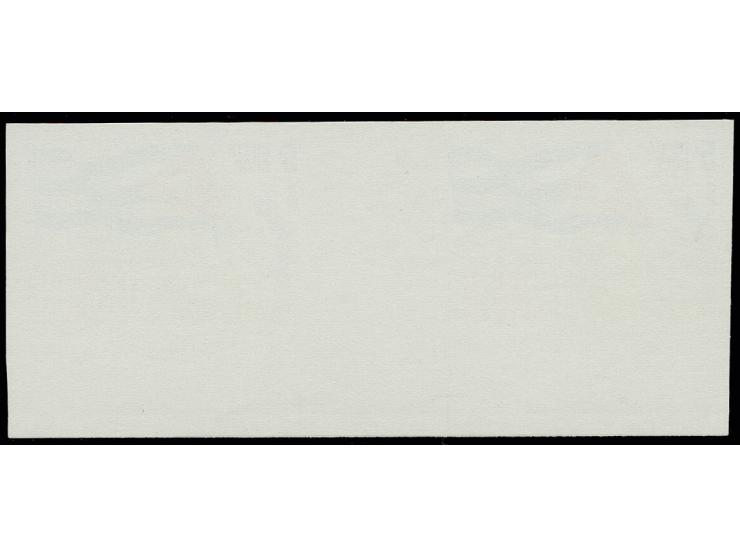 5 kop., horizontal gutter pair from lower sheet margin, imperforated, unhinged mint